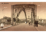Starý most přes řeku Moravu (kolem roku 1915)