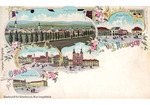 Město na pohlednici z roku 1899